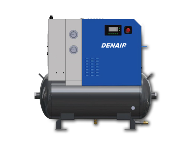Винтовые компрессоры на ресивере с осушителем и фильтром серии DNA DENAIR